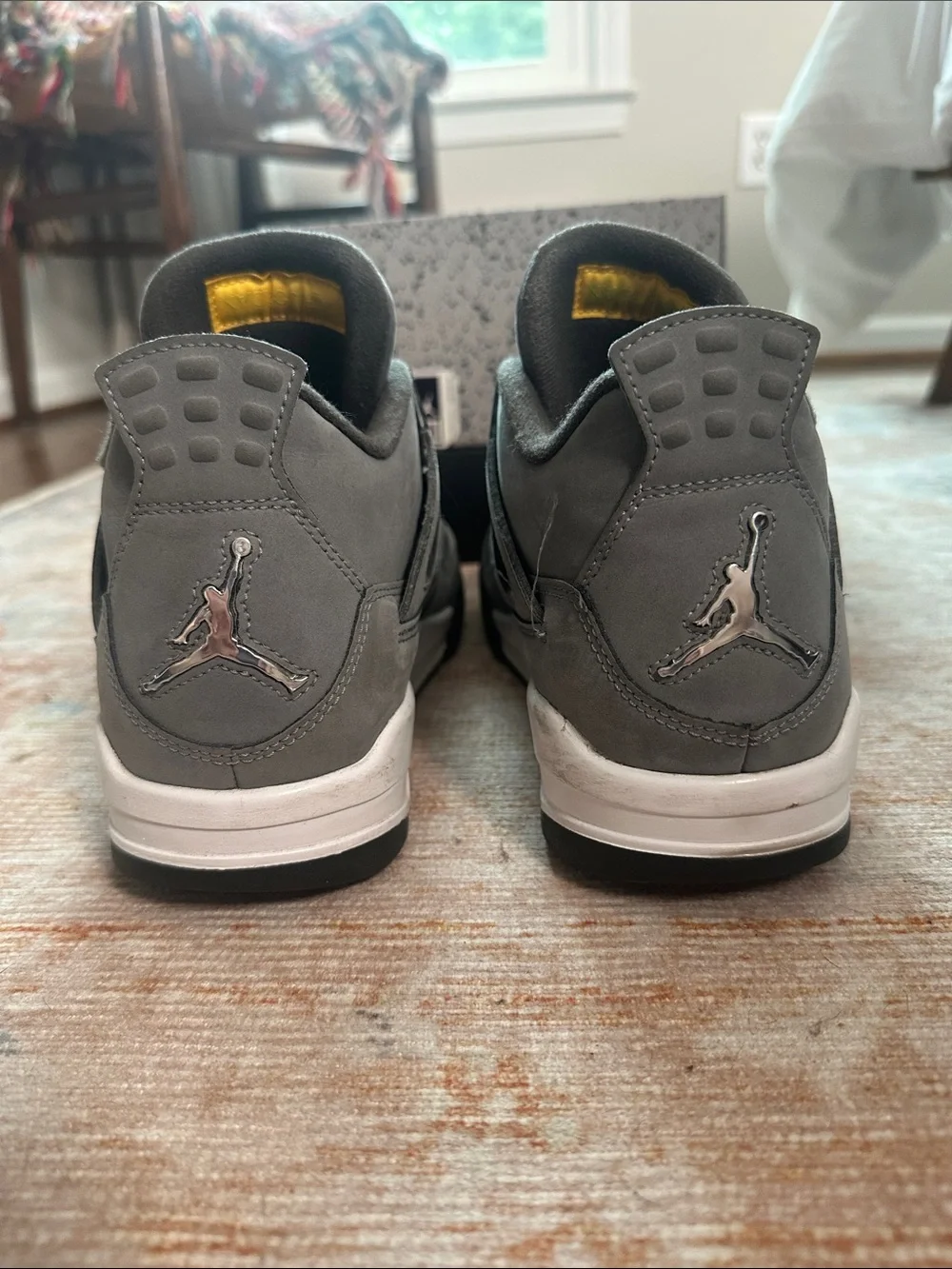Nike Air Jordan 4 Retro Men’s Sneakers - Grey